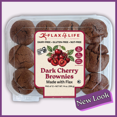 Dark Cherry Brownies
