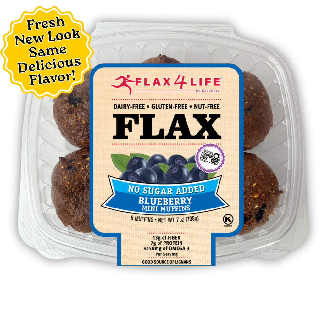 Picture of No Sugar Added Blueberry Mini Muffins