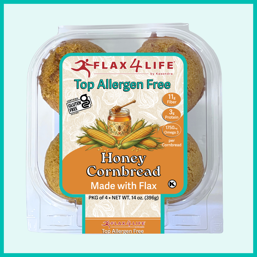 Picture of Top Allergen Free Honey Cornbread-4 ct