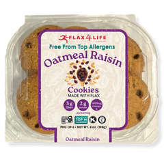 Top  Allergen Free Oatmeal Raisin Cookies-6 ct