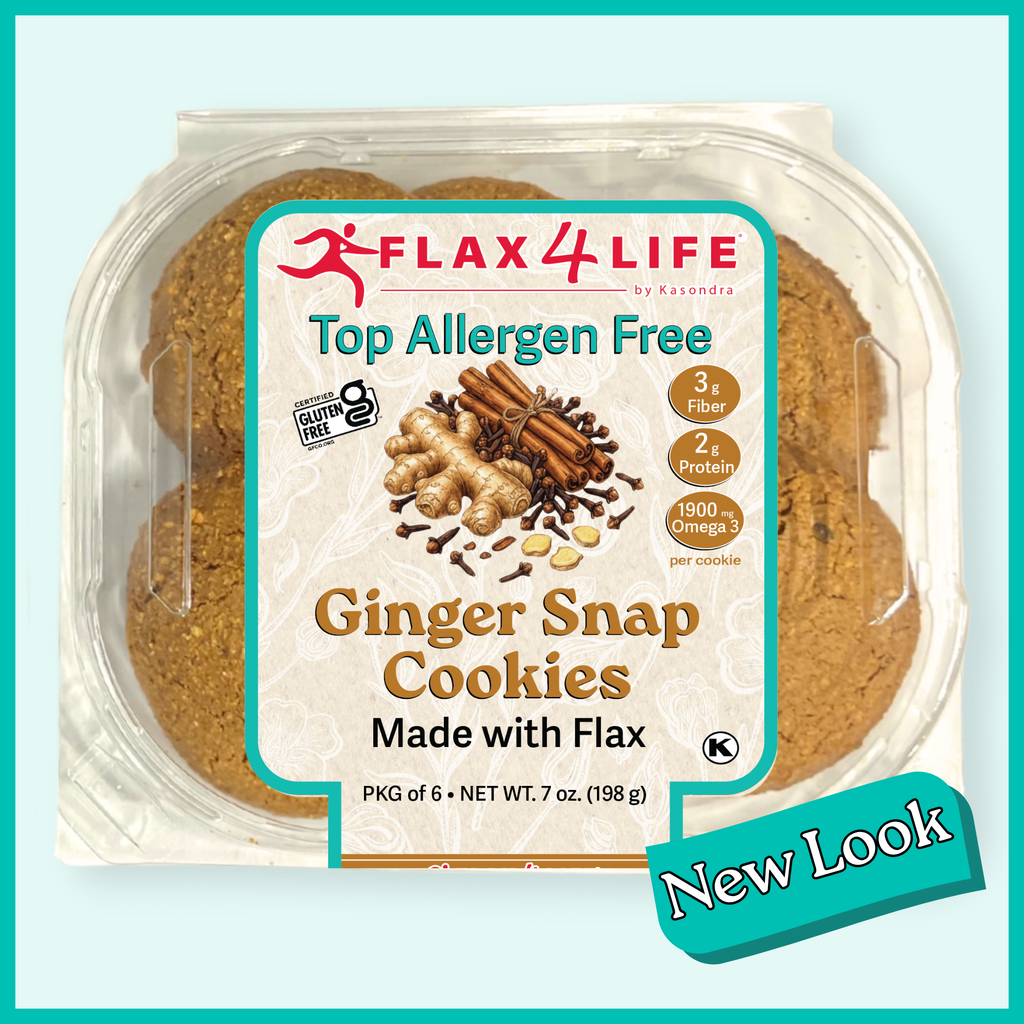Picture of Top  Allergen Free Ginger Snap Cookies-6 ct