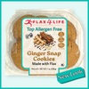 Top  Allergen Free Ginger Snap Cookies-6 ct