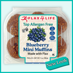 Top Allergen Free Blueberry Mini Muffins