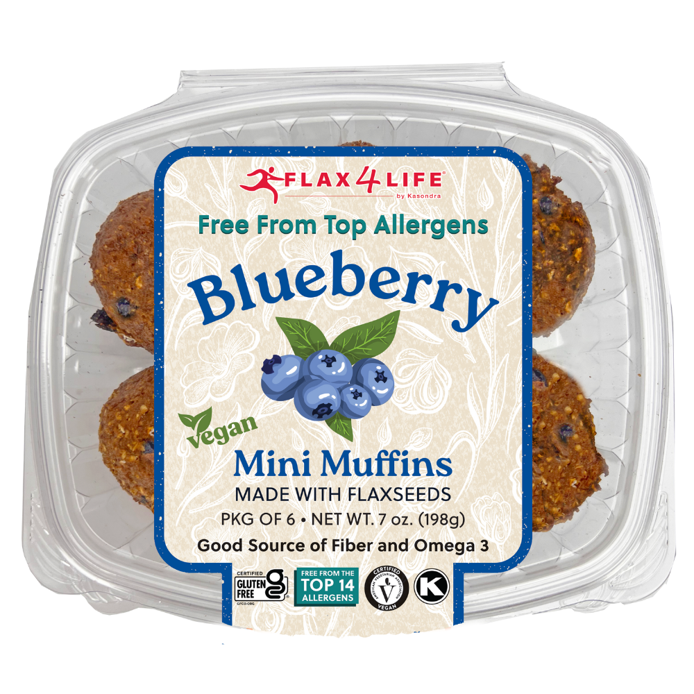 Picture of Vegan Blueberry Mini Muffins