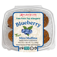 Vegan Blueberry Mini Muffins